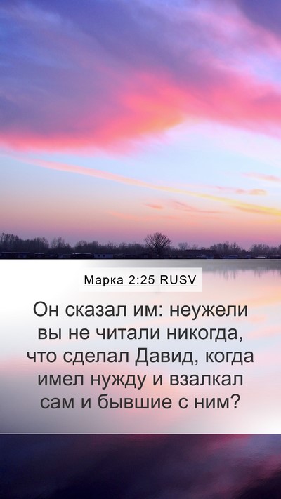 Марка 2:25 RUSV Bible Verse Image