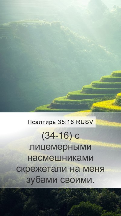 Псалтирь 35:16 RUSV Bible Verse Image