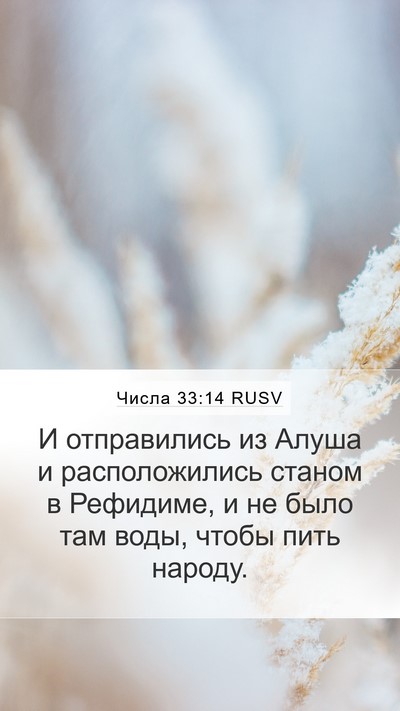 Числа 33:14 RUSV Bible Verse Image